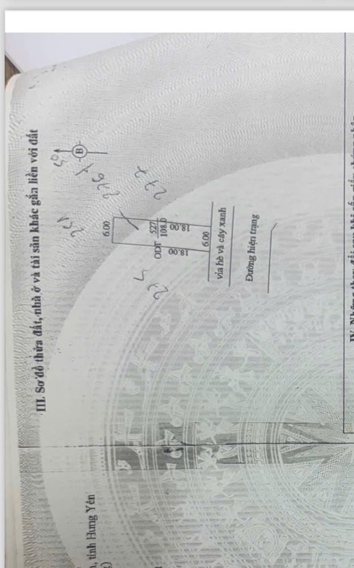 Bán đất mặt tiền 9m Hành Lạc, Văn Lâm, Hưng Yên - Giá 18 tỷ, đầu tư sinh lời!