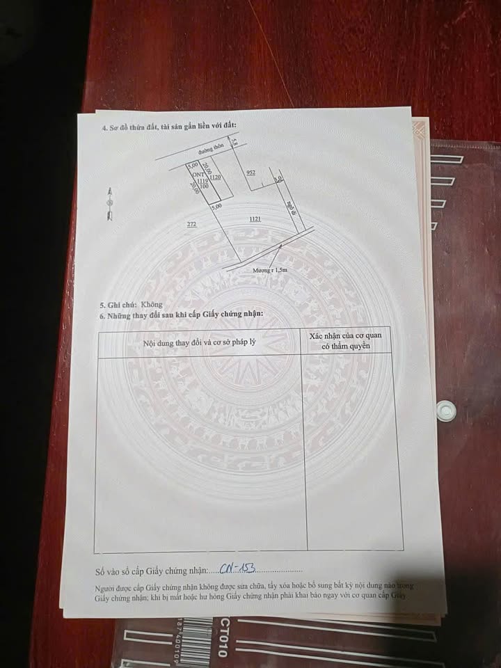 Đất thổ cư Tiên Trang 100m² giá 800 triệu - Cách trung tâm chỉ 300m!