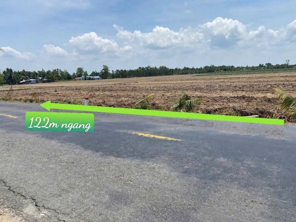 Đất nền mặt tiền đường Nam Sông Hậu, xã Long Đức, huyện Long Phú - Diện tích 9760m², giá 9.24 tỷ