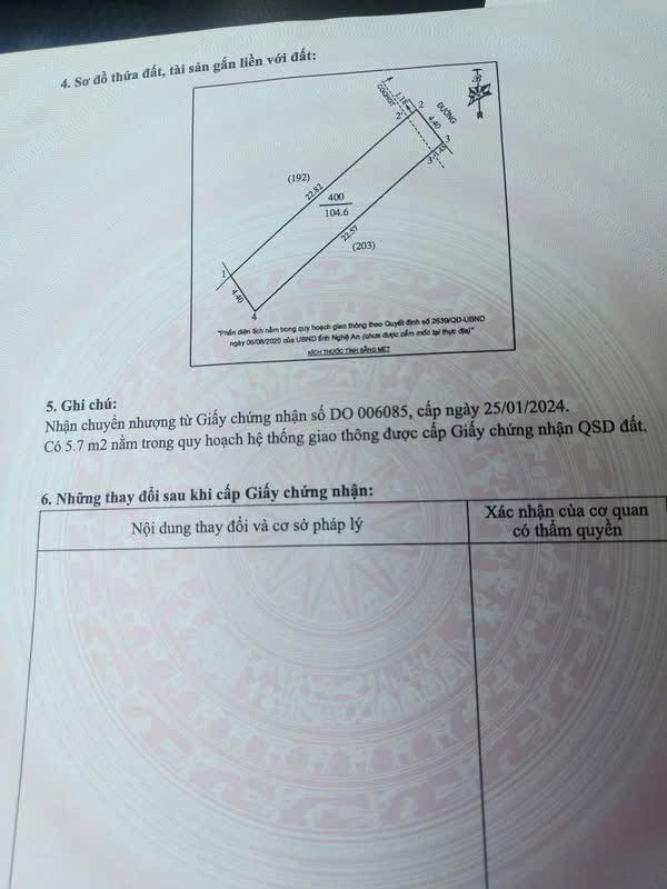 Đất Vinh Tân 104.6m² giá 3 tỷ - Đường rộng ô tô tránh nhau!