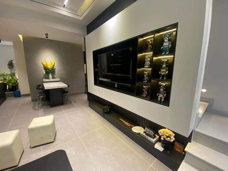 Nhà 3 tầng đường Trần Cao Vân 52m² giá 4.95 tỷ - Thiết kế hiện đại, full nội thất