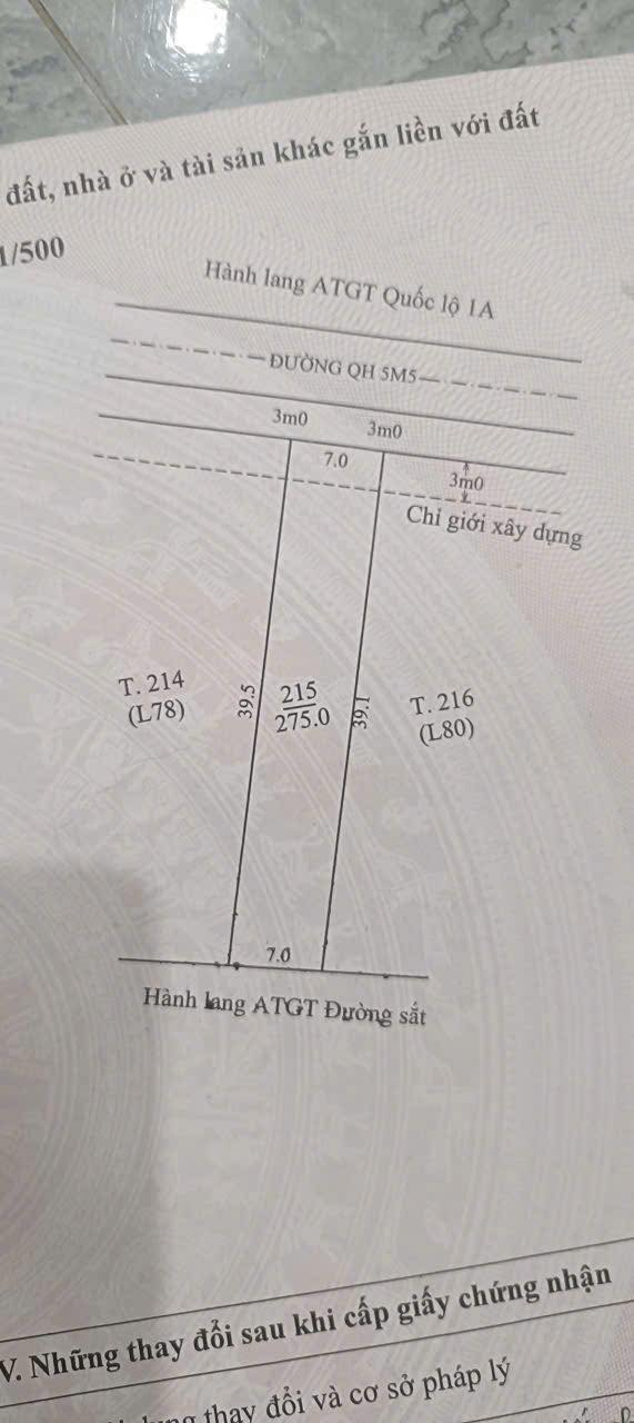 Đất ở xã Lộc Sơn, Phú Lộc 280m² giá 2 tỷ - Cơ hội đầu tư tuyệt vời!