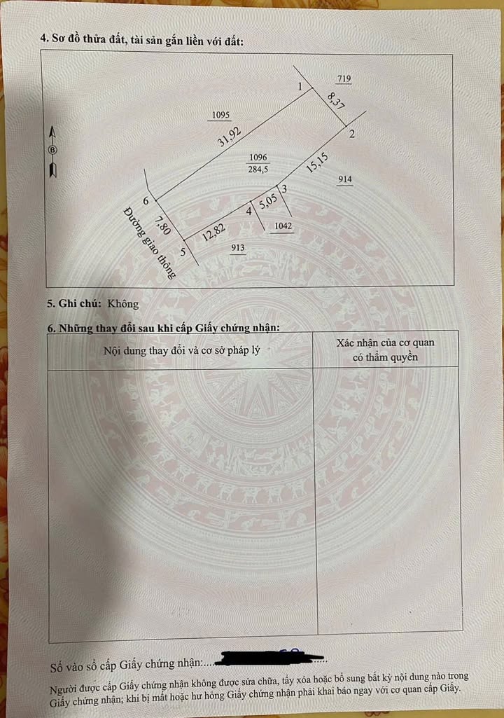 Đất thổ cư 284,5m² phường Thanh Miếu, Phú Thọ chỉ 3,7 tỷ - Cơ hội đầu tư hiếm có!
