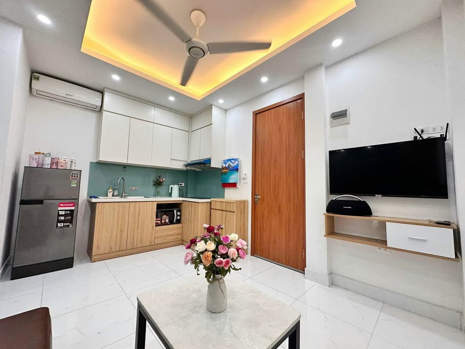 Căn hộ CCMN Đội Cấn - Ba Đình 45m² giá thỏa thuận - Ô tô đỗ cửa, thiết kế hiện đại!