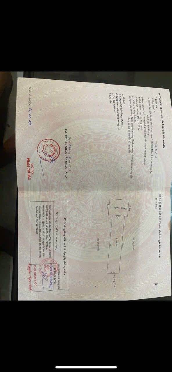 Đất mặt ngõ Trung Hành - Hải An 94m² giá 4.15 tỷ - Ô tô vào tận nhà!