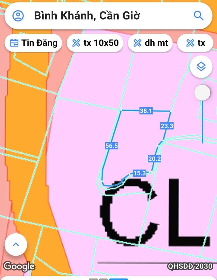 Đất nền 2.392m² đường Trần Quang Quờn, Bình Khánh - Giá chỉ 2 triệu/m², sổ hồng chính chủ!