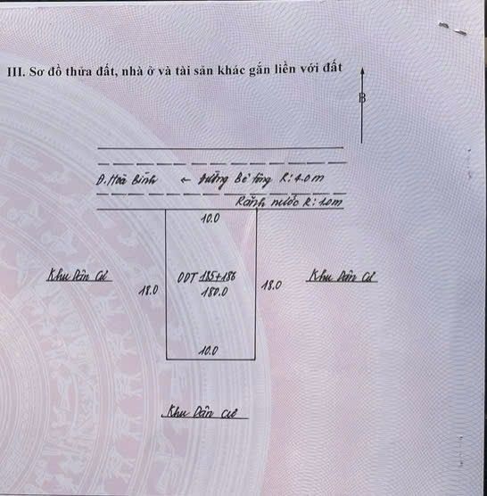 Đất nền Yên Bái 180m² giá 2 tỷ - Hướng Bắc, ô tô vào tận nơi!