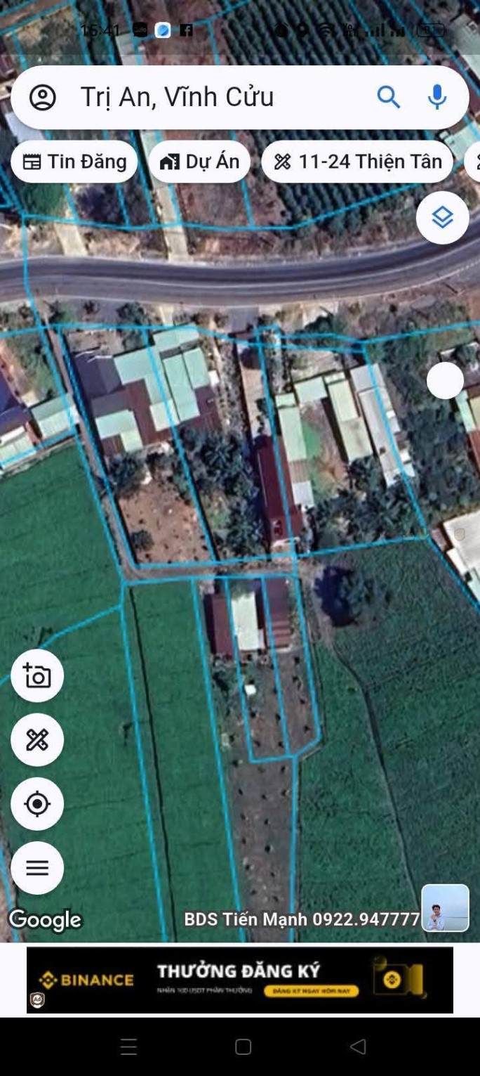 Đất thổ cư Vĩnh An 344m² giá 700 triệu - Sổ đỏ chính chủ, đầu tư sinh lời!