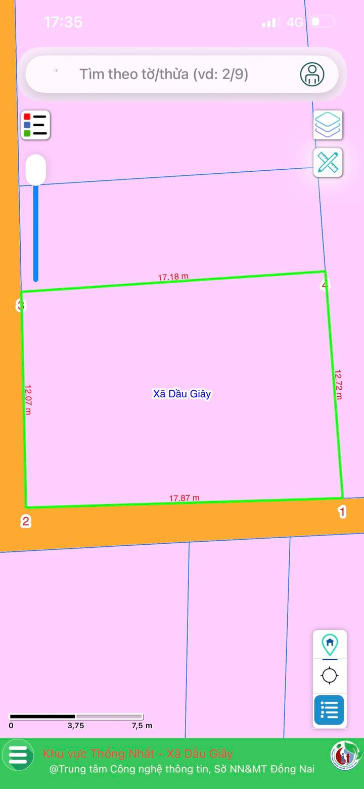 Đất nền thổ cư 204m² tại Dầu Giây - Giá chỉ 1.85 tỷ - Đầu tư sinh lời!