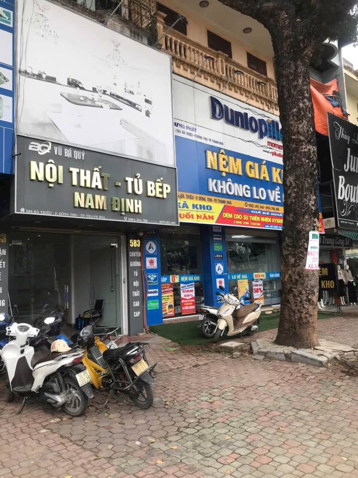 Nhà cho thuê tại 583 Bà Triệu, Đông Thọ, Thanh Hóa - Diện tích 80m², tiện ích đầy đủ!