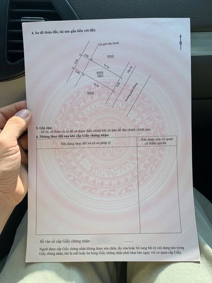 Đất nền Trạch Mỹ Lộc, Phúc Thọ 108m² giá 6 tỷ - Mặt tiền rộng, kinh doanh thuận lợi!