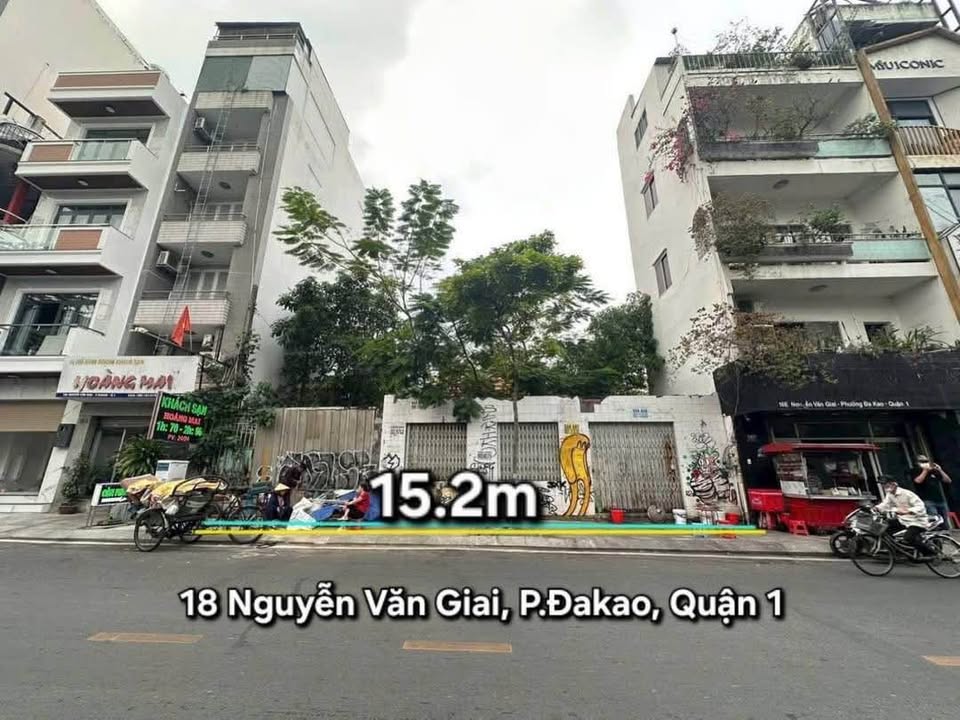 Bán nhà 2 mặt tiền đường Nguyễn Văn Giai, quận 1, diện tích 876m² - Cơ hội đầu tư vàng!