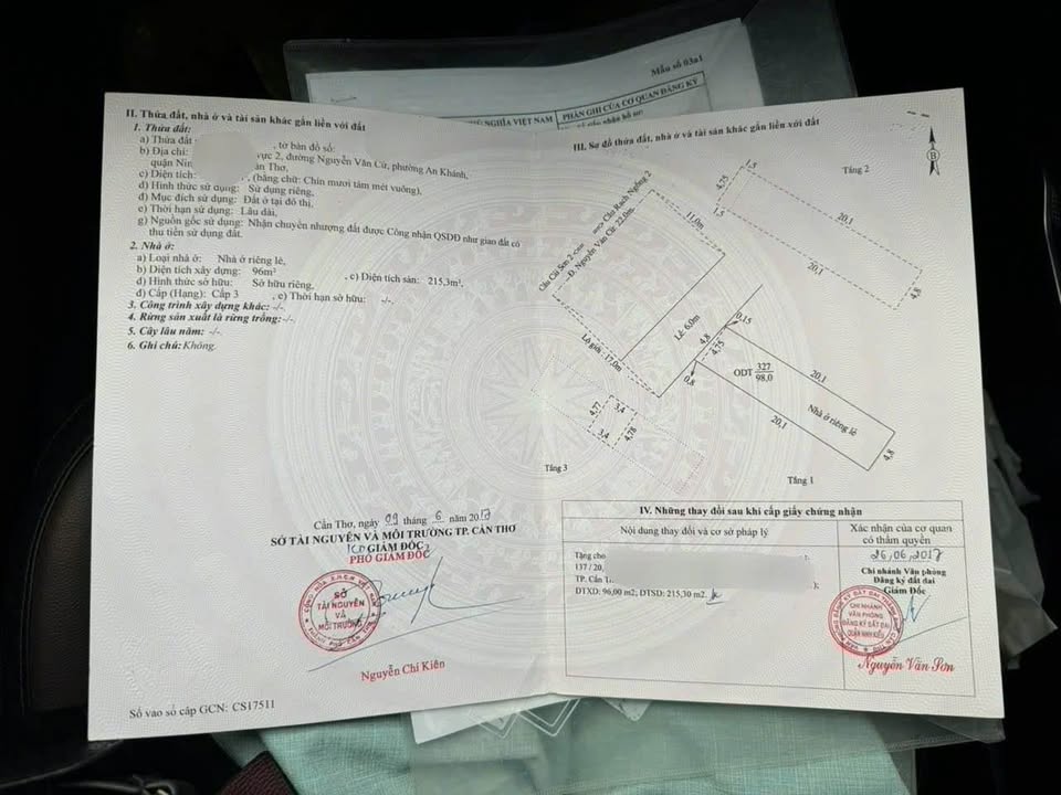 Nhà mặt tiền Nguyễn Văn Cừ, An Khánh 98m² giá 17 tỷ - Đầu tư sinh lời ngay!