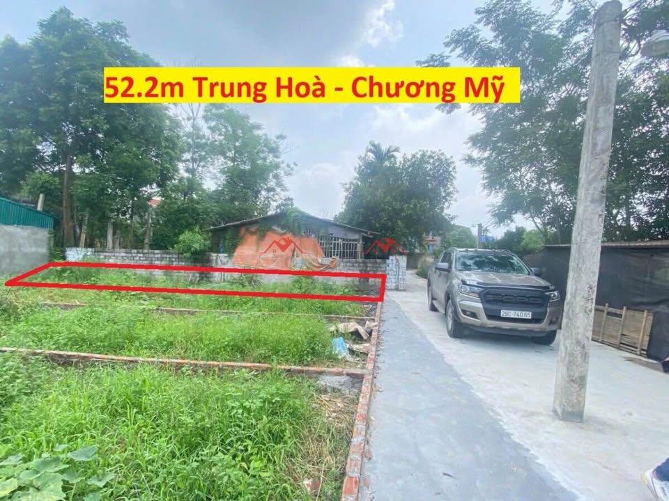Lô đất Trung Hoà, Chương Mỹ 52.5m² giá 1 tỷ - Cơ hội đầu tư hấp dẫn!