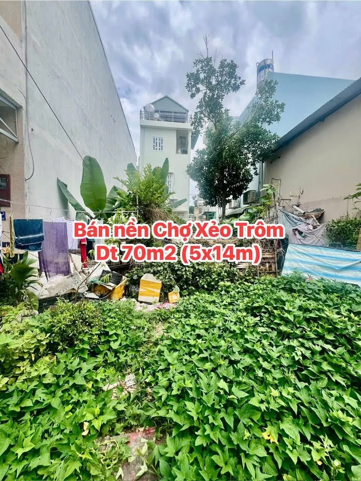Đất nền chợ Xẻo Trôm, Mỹ Phước, 70m² giá 2.3 tỷ - Vị trí đắc địa cho kinh doanh!