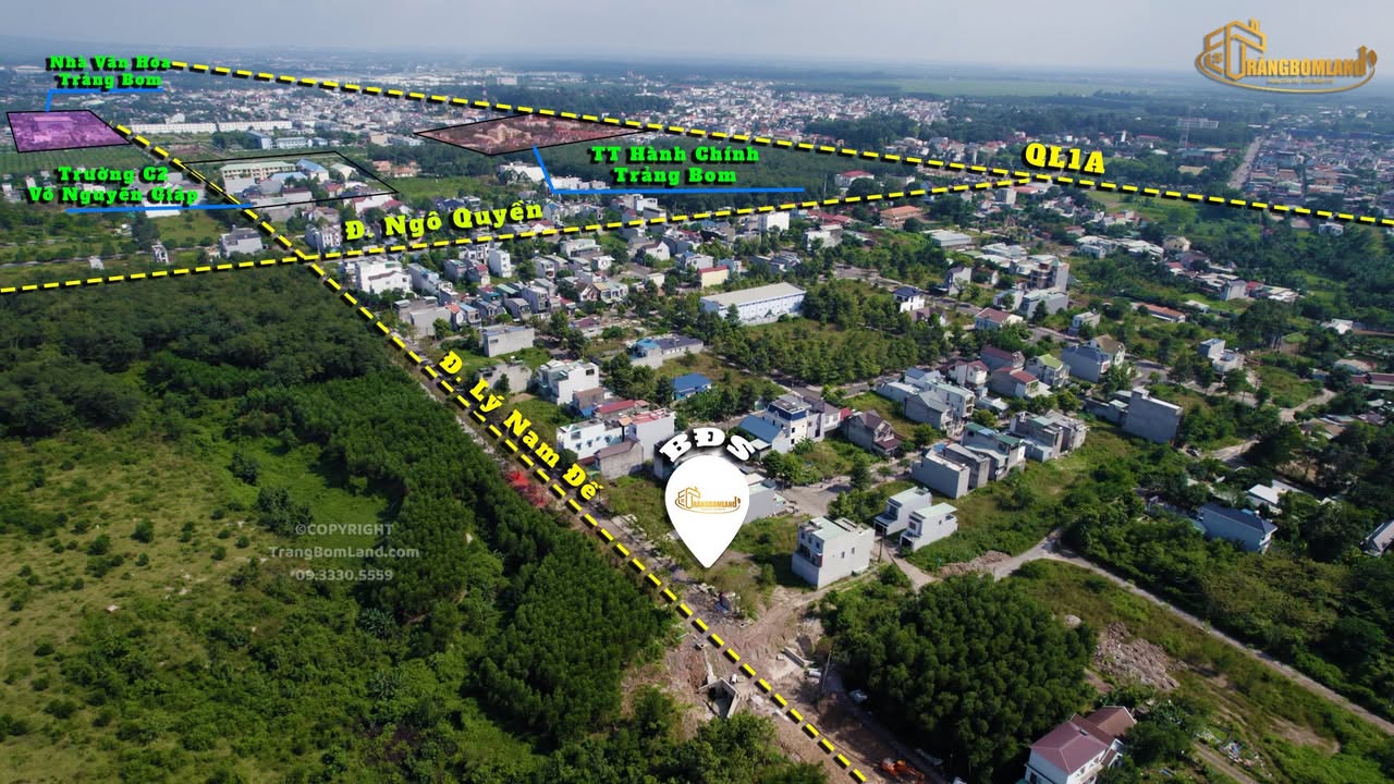 Đất nền Lý Nam Đế 100m² giá thỏa thuận - Gần trường Quốc Tế Trịnh Hoài Đức!