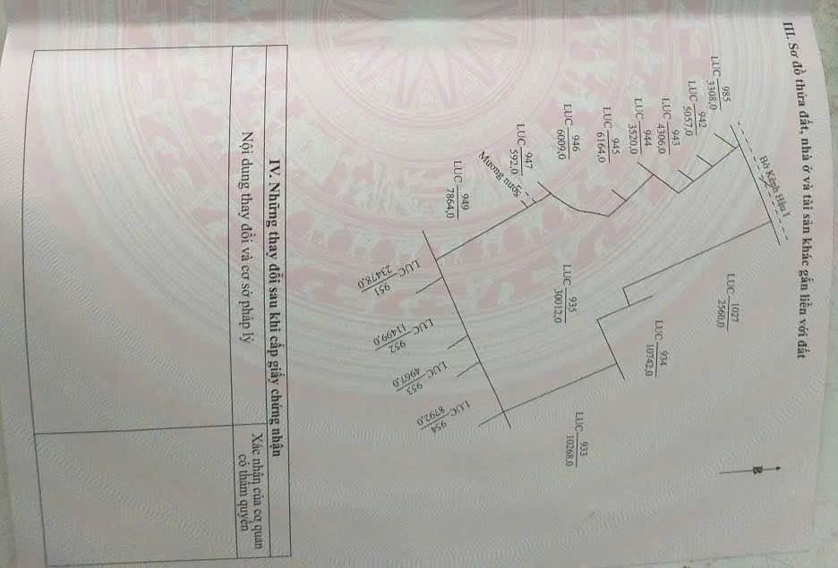 Đất lúa Vĩnh Chánh, Thoại Sơn 30.000m² giá 6 tỷ - Mặt tiền liền kề kênh
