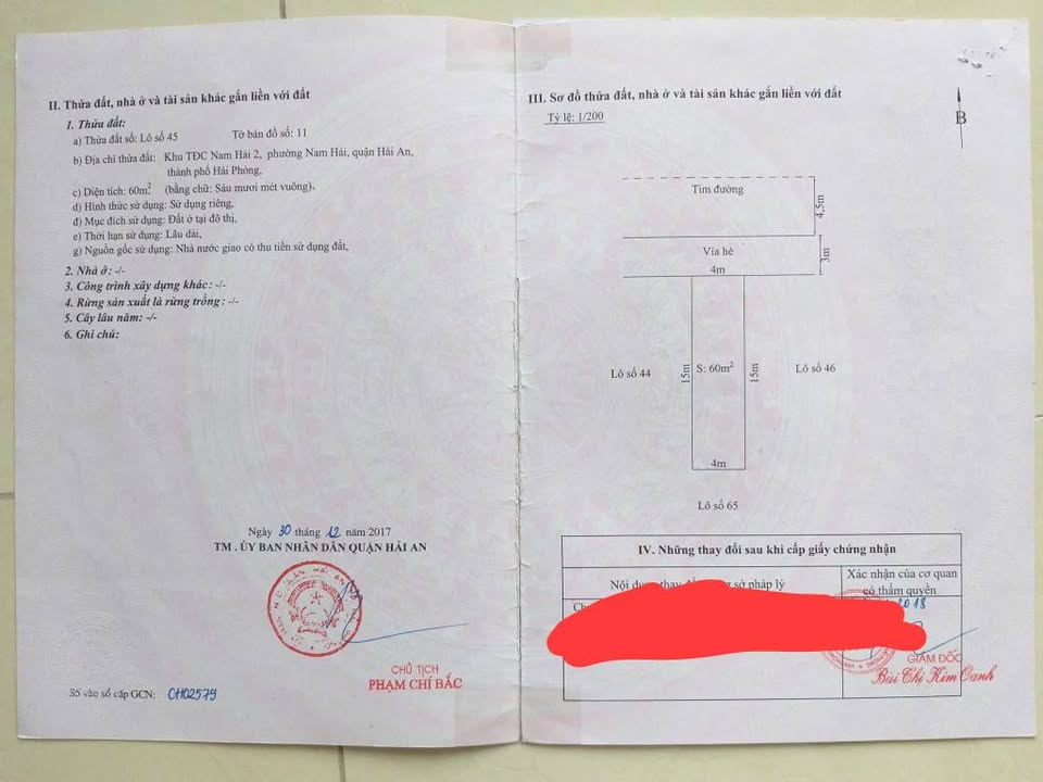 Đất nền Nam Hải 60m² giá 3 tỷ - Vị trí đẹp, tiện ích đầy đủ!