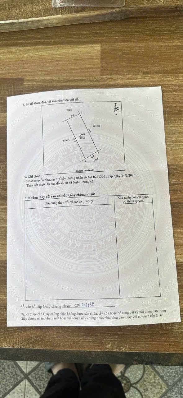 Đất nền Nghi Phong 100m² giá 2.1 tỷ - Vị trí đắc địa, giao thông thuận lợi!