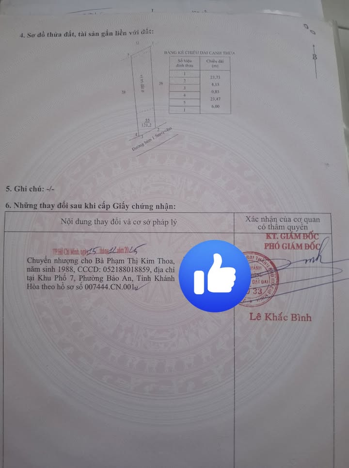 Đất nền Long Hải 121m² giá 1.75 tỷ - Đất sạch, cách biển chỉ 2km!