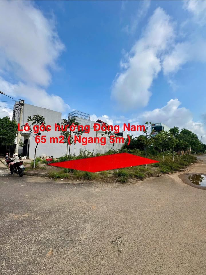 Đất lô góc mặt tiền Cây Xăng 28 Nhơn Phú Quy Nhơn 65m² giá 2.35 tỷ - Cơ hội đầu tư hấp dẫn!