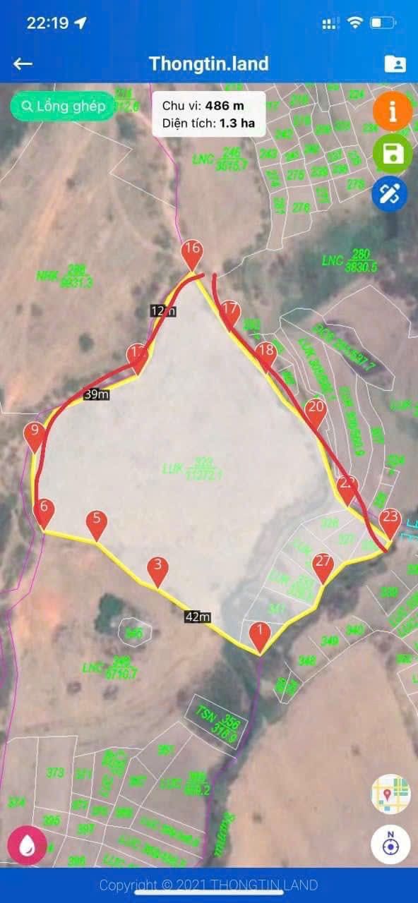 Đất Farm 1.4ha tại Yangreh, Krông Bông - Giá chỉ 1.25 tỷ, view tuyệt đẹp!