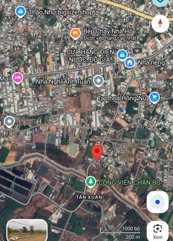 Đất Tân Xuân Đồng Xoài 175m² giá thỏa thuận - Mặt tiền karaoke kinh doanh tốt!