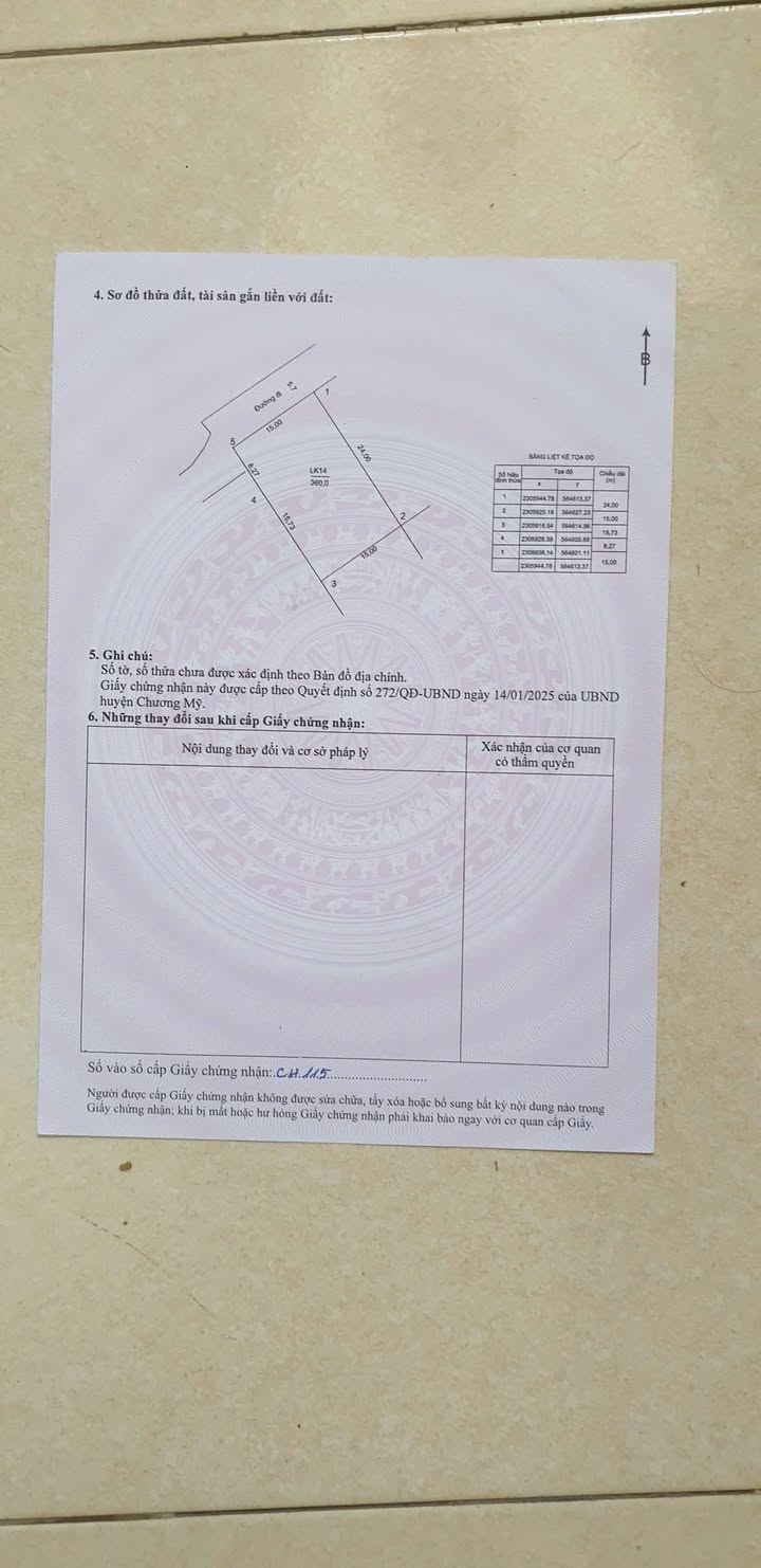 Đất nền Hoàng Văn Thụ, Chương Mỹ 360m² - View hồ sinh thái tuyệt đẹp!