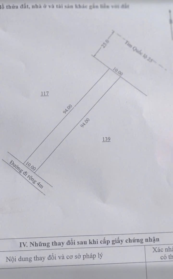 Đất nền 21m² mặt tiền Quốc lộ 25 - Sổ đỏ chính chủ, giá thỏa thuận!