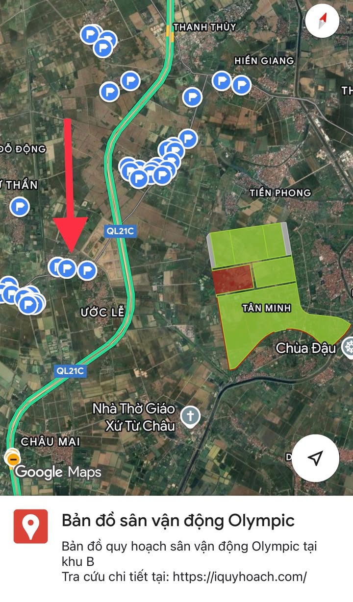 Đất nền Tân Ước Thanh Oai 49m² giá từ 2 tỷ - Cơ hội đầu tư sinh lời!