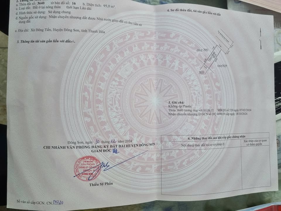 Đất nền Rừng Thông Đông Sơn 110m² giá 1.2 tỷ - Sổ đỏ chính chủ!