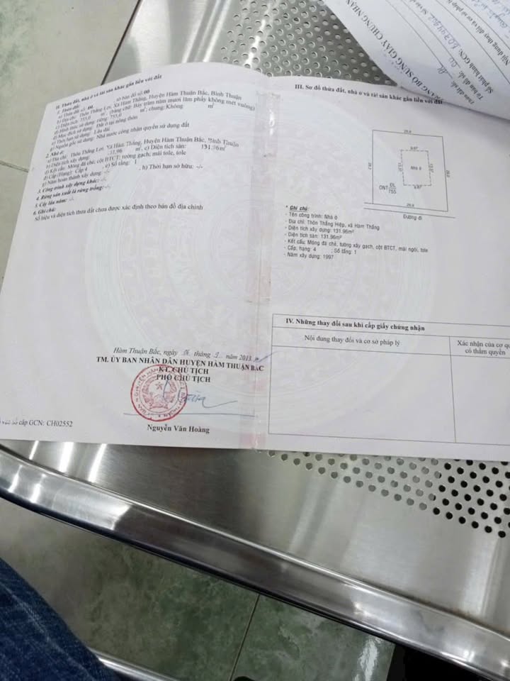 Đất thổ cư Thắng Lợi, Hàm Thuận Bắc 755m² giá 3.5 tỷ - Đầu tư sinh lời ngay!