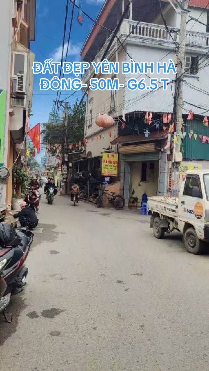 Mặt phố Yên Bình, Hà Đông 50m² giá 6.5 tỷ - Đầu tư sinh lời hiếm có!