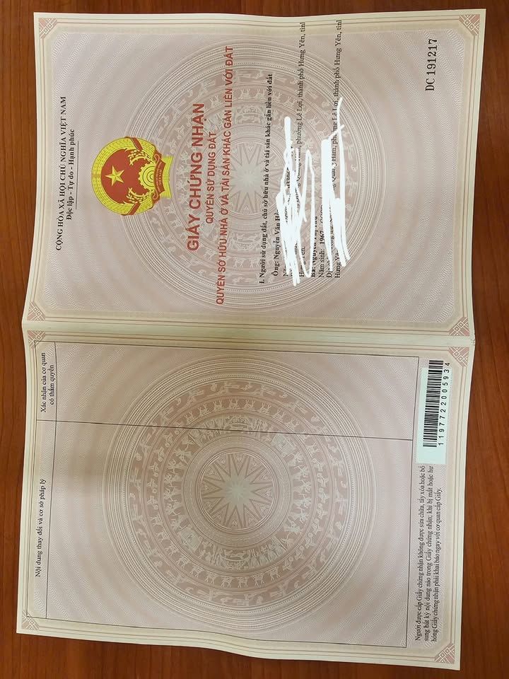 Đất thổ cư Liên Phương Hưng Yên 936m² - Giá thỏa thuận hợp lý!