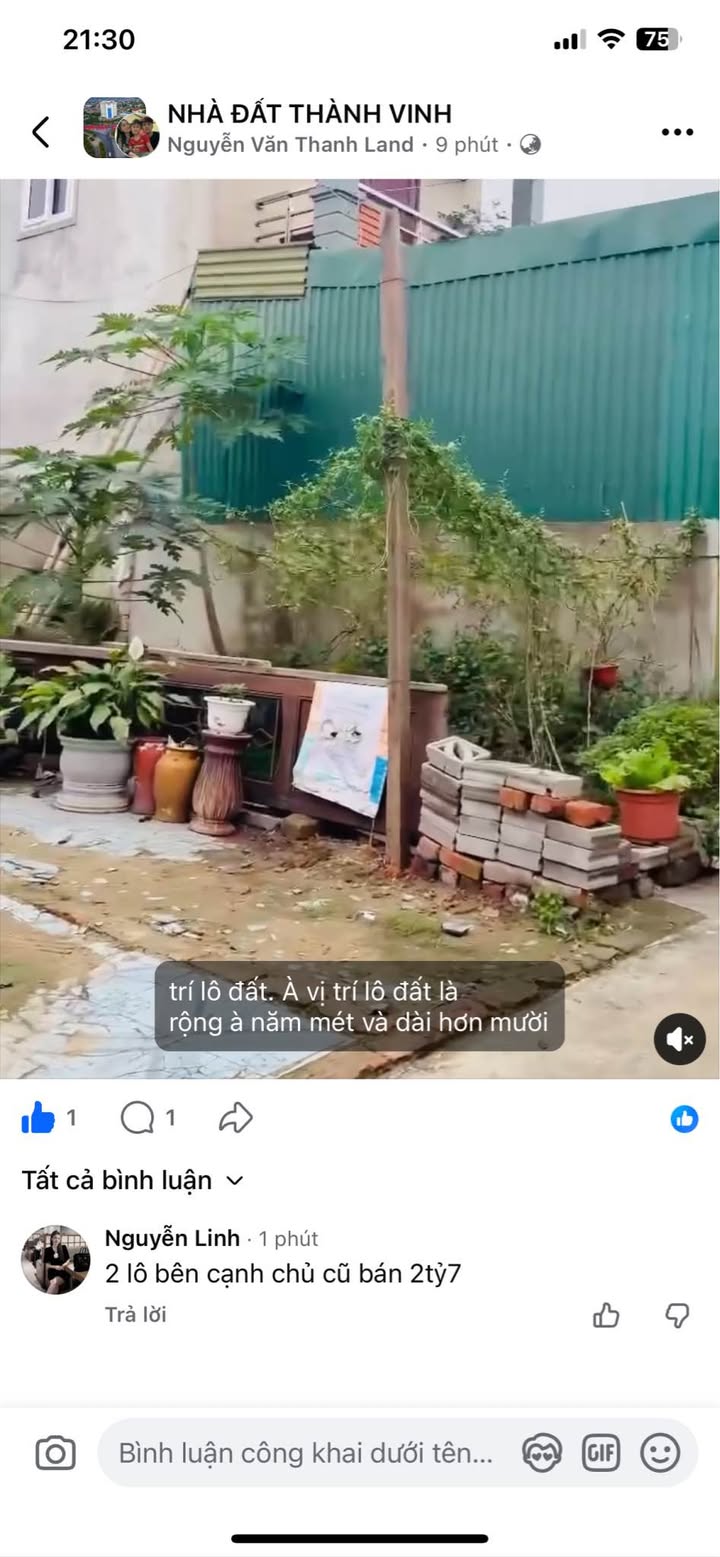 Đất nền 100m² Nghi Kim, Vinh giá 1.53 tỷ - Đường thông thoáng, sẵn sàng giao dịch!