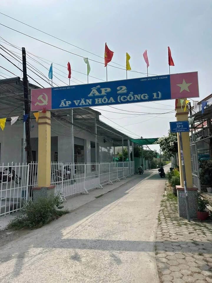 Đất nền thổ cư 348m² tại Nhựt Chánh, Bến Lức - Giá 1.05 tỷ, đầu tư sinh lời!