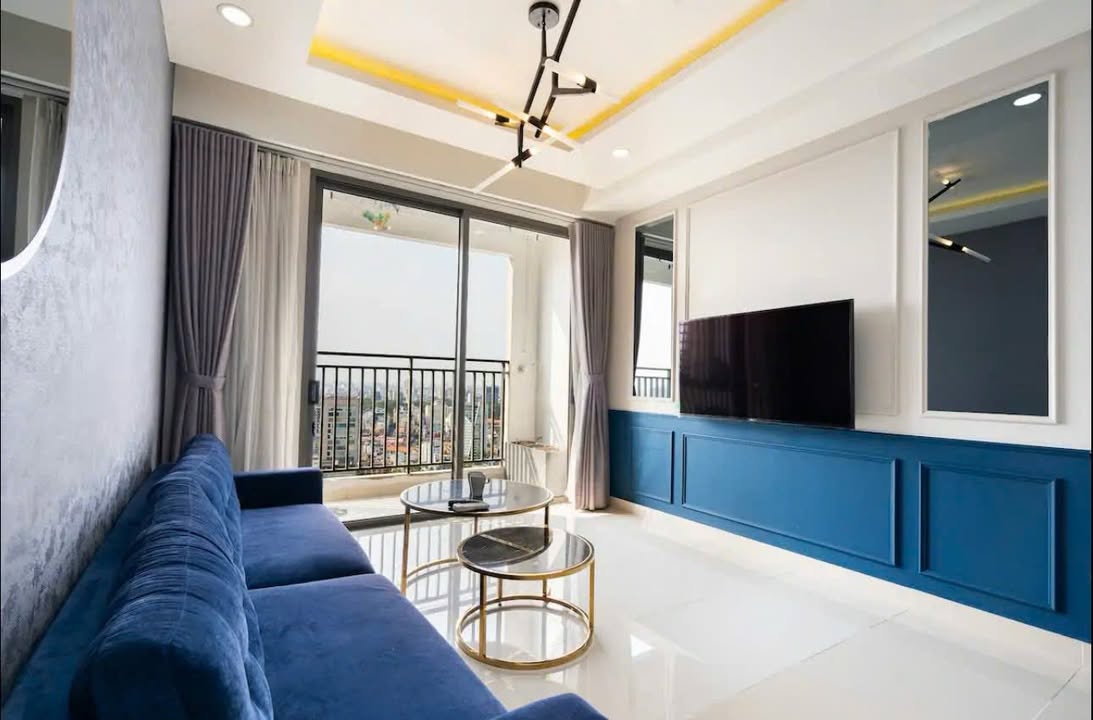 Căn hộ 3PN 2WC The Tresor quận 4 - Diện tích 110m², nội thất đầy đủ!