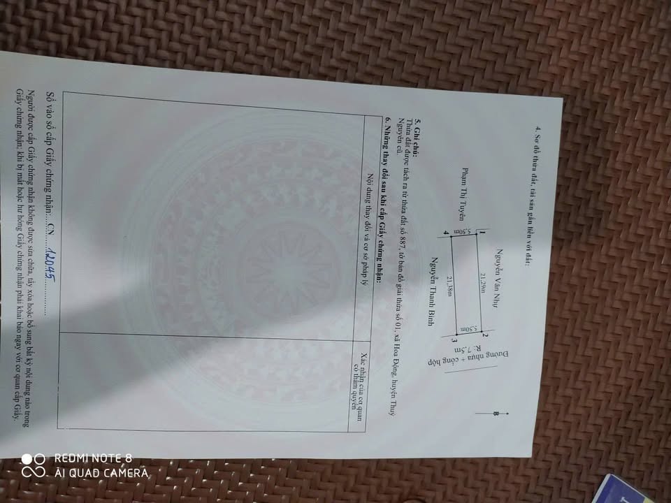 Đất nền tại Hoa Động, Thủy Nguyên 117m² giá 5.3 tỷ - Đường nhựa thông thoáng!