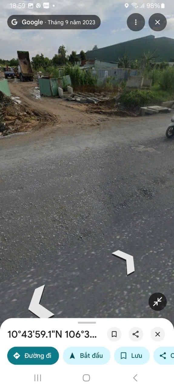 Đất mặt tiền Trần Đại Nghĩa, Tân Nhựt, 10.000m² giá 380 tỷ - Cơ hội đầu tư tuyệt vời!