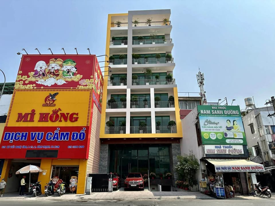 Cho thuê tòa nhà mặt tiền 332 Xô Viết Nghệ Tĩnh, Bình Thạnh 2345m² - Giá thuê 862 triệu/tháng