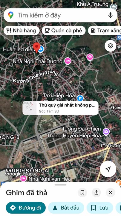 Đất nền chính chủ 110m² tại Thắng, Hiệp Hòa - Giá chỉ 6x triệu, đầu tư sinh lời!