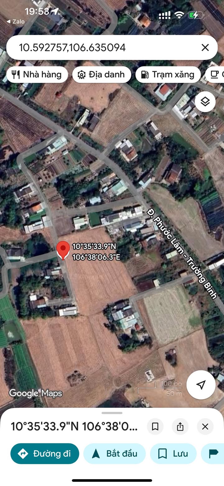 Đất nền thổ cư Phước Lâm, Cần Giuộc 125m² giá 570 triệu - Cơ hội đầu tư hiếm có!