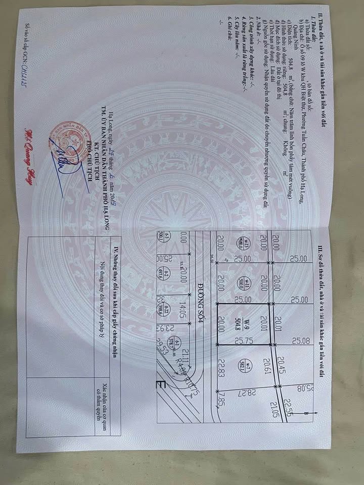 Đất nền Tuần Châu Hạ Long 504m² - View toàn cảnh vịnh biển