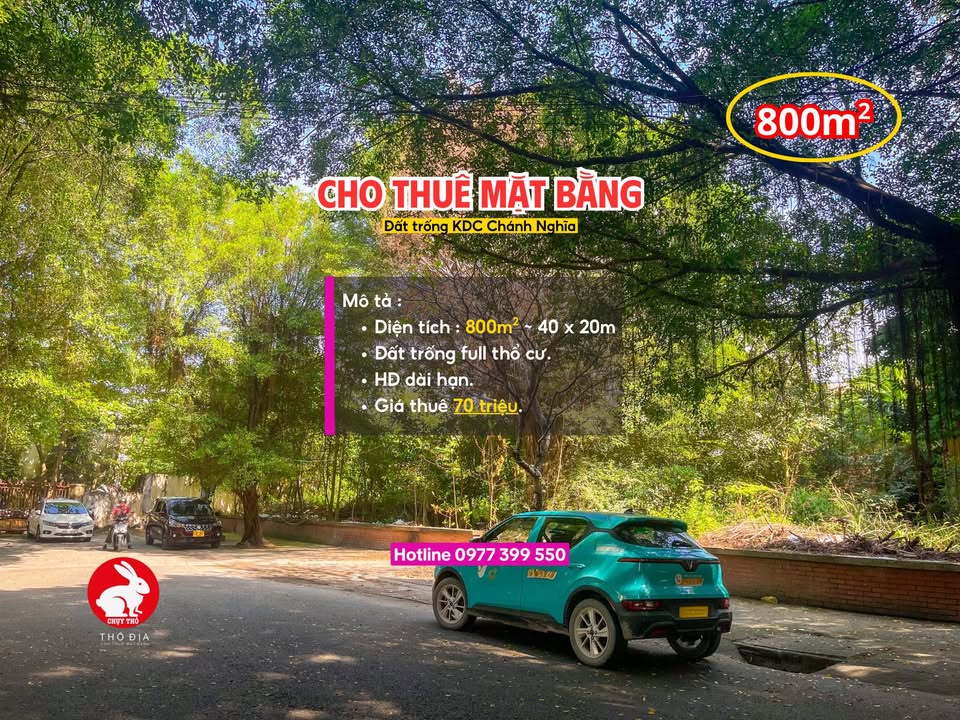 Cho thuê mặt bằng kinh doanh 800m² tại Chánh Nghĩa - Không gian lý tưởng cho quán cafe, nhà hàng!