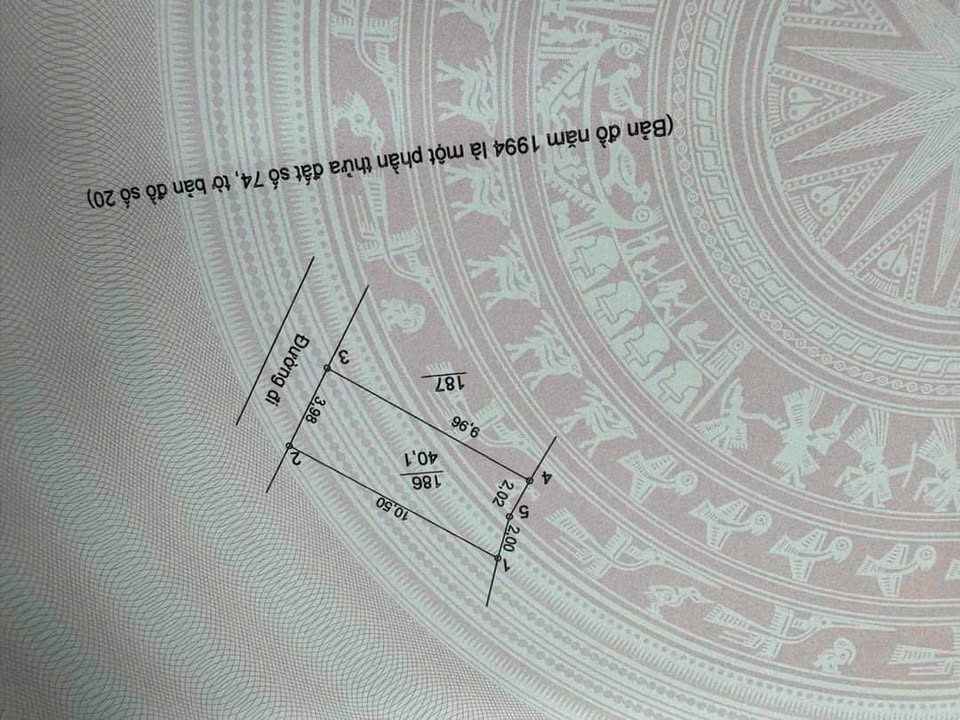 Đất nền Đại Áng, Thanh Trì 40m² giá 4 tỷ - Ô tô vào tận đất!