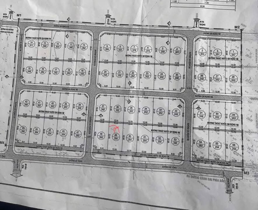 Đất đấu giá Nam Lĩnh 252m² giá 2 tỷ - Đường thông thoáng, hướng Đông