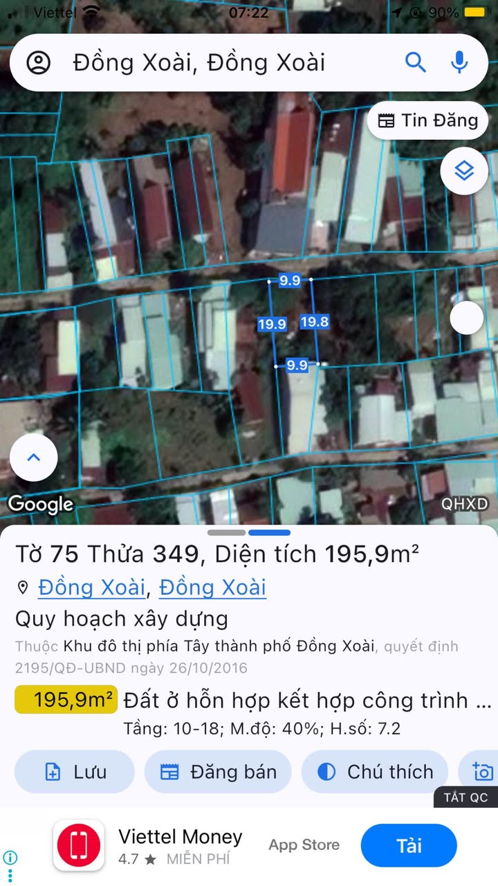 Đất nền Tân Thành, Đồng Xoài 180m² giá chỉ 700 triệu - Cơ hội đầu tư hấp dẫn!