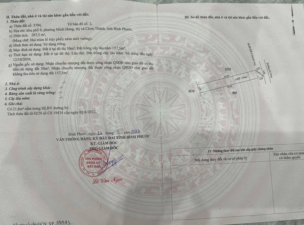 Đất nền Minh Hưng Chơn Thành 200m² giá tốt - Cơ hội đầu tư không thể bỏ qua!