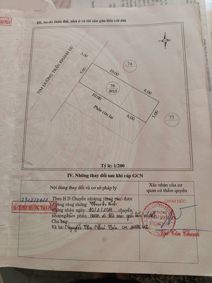 Nhà cấp 4 mặt tiền Trần Khánh Dư, Quy Nhơn 80m² giá 7 tỷ - Cơ hội đầu tư lý tưởng!