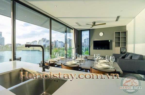 Căn hộ 2 phòng ngủ đường Từ Hoa, Tây Hồ 125m² cho thuê - Tầm nhìn Hồ Tây tuyệt đẹp!